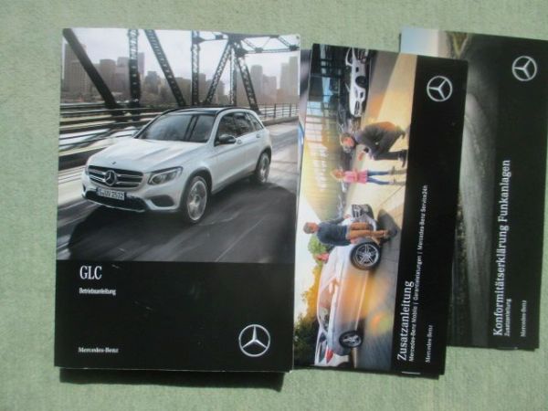 Mercedes Benz GLC W253 Bordbuch 2018