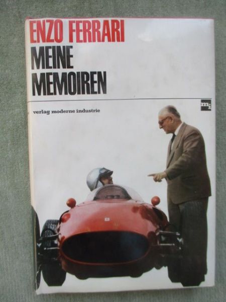 verlag moderne industrie Enzo Ferrari Meine Memoiren