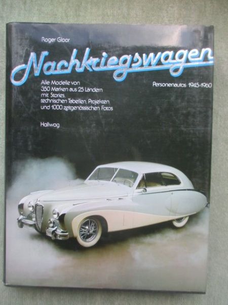 Hallwag Roger Gloor Nachkriegswagen Personenautos 1945-1960