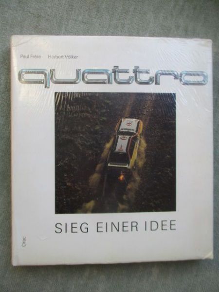 Orac Paul Frére Herbert Völker quattro Sieg einer Idee
