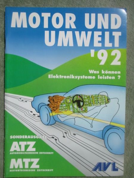 ATZ MTZ Motor und Umwelt 1992 AVL