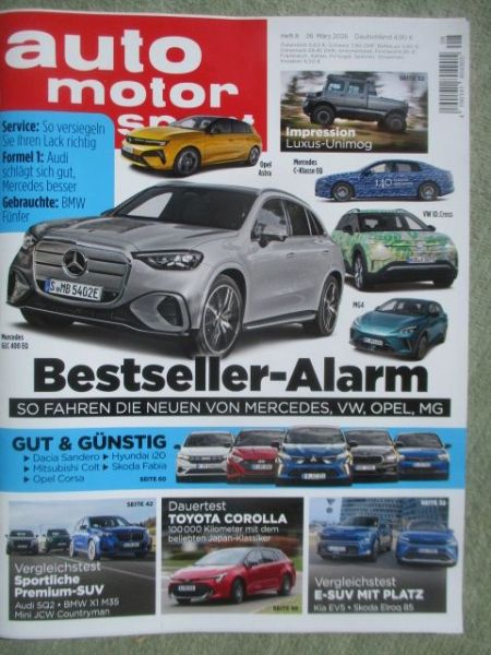 auto motor & sport 8/2026