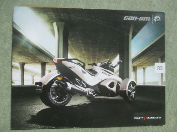 can-am Spyder RS +RT Katalog +Preisliste 2010