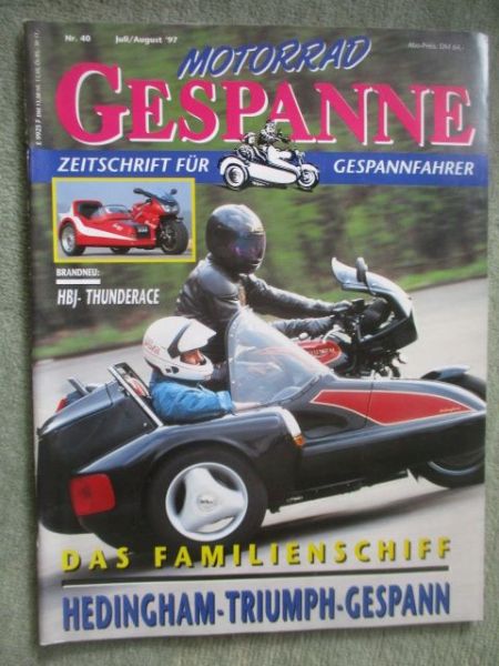 Motorrad Gespanne Juli/August 1997
