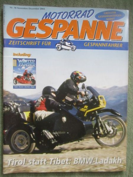 Motorrad Gespanne November/Dezember 2003