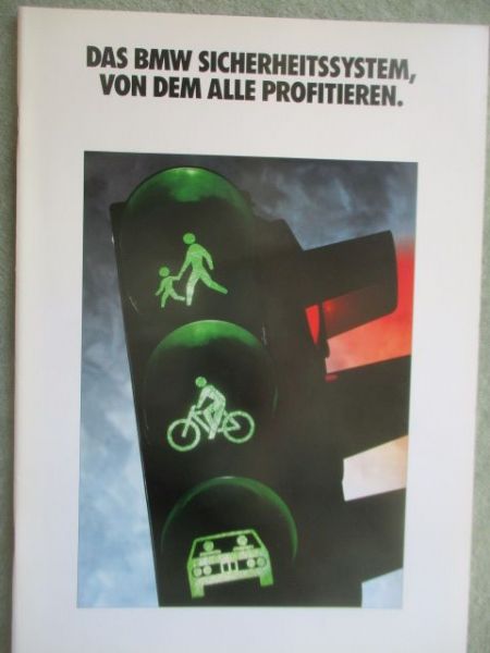 BMW Sicherheitssystem von dem alle profitieren Januar 1991