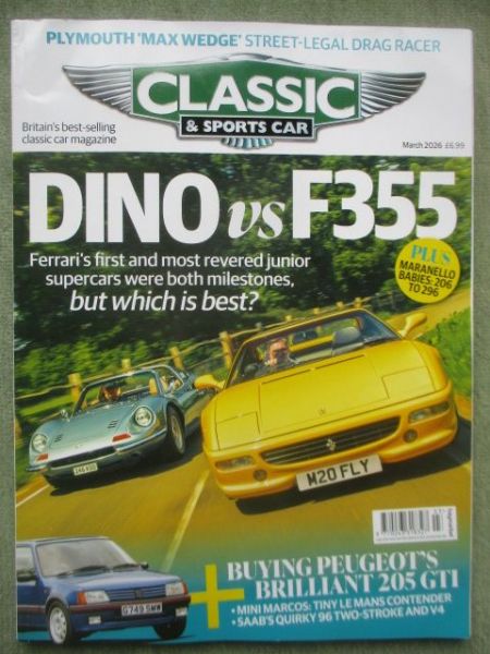 Classic & Sports Car March 2026