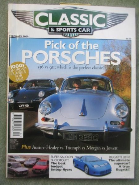 Classic & Sports Car February 2000
