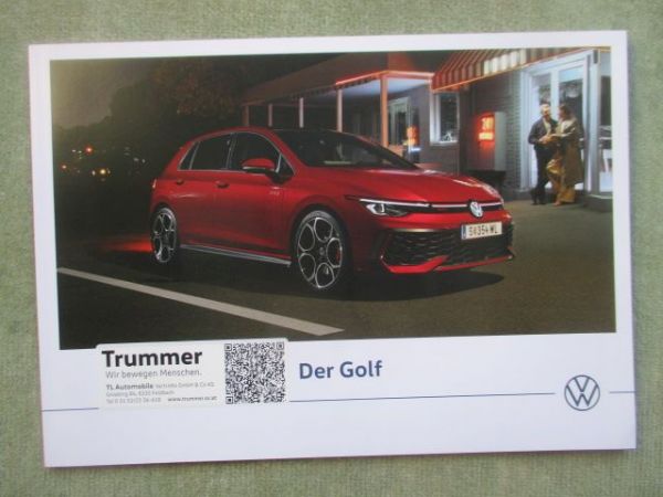 VW Golf VIII (CD) +GTI +GTE+Clubsport +GTi Edition 50 +R Oktober 2025