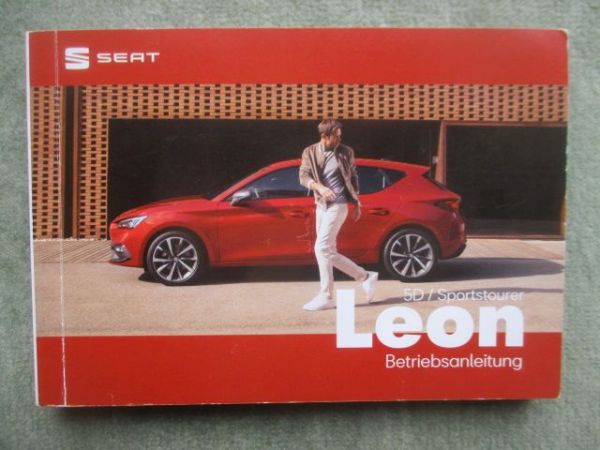 Seat Leon (5F) 5D/Sportstourer November 2020 Bordbuch Deutsch