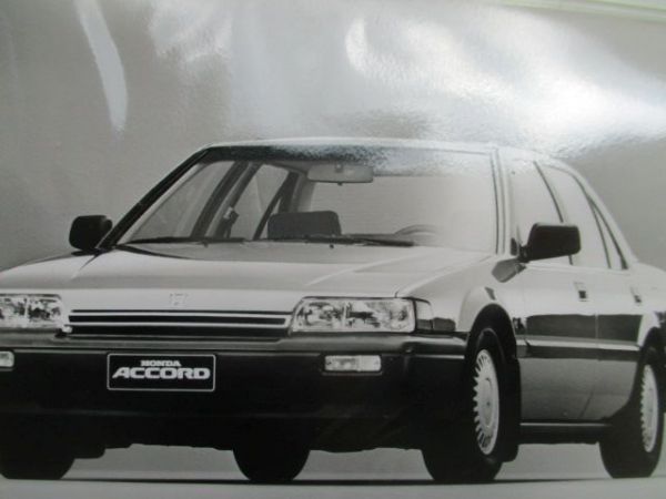 Honda Accord 3.Generation Presseordner Vorstellung +Fotos 1986/87