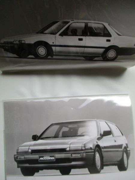 Honda Accord 3.Generation Presseordner Vorstellung +Fotos 1986/87