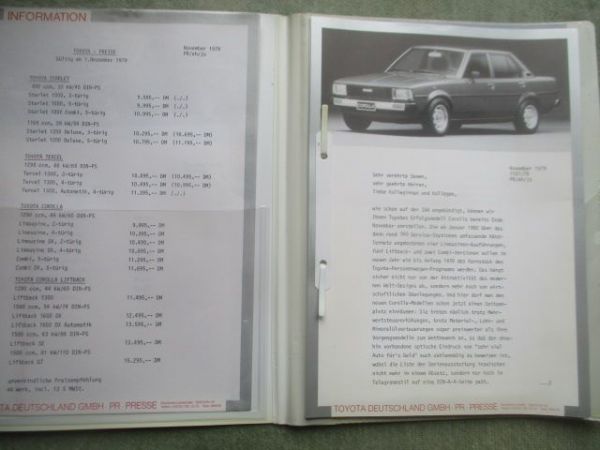 Toyota IAA November 1979