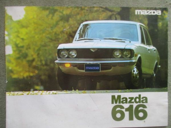 Mazda 616 Prospekt Limousine +Coupé Deutsch