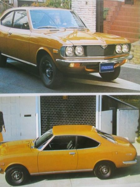 Mazda 616 Prospekt Limousine +Coupé Deutsch