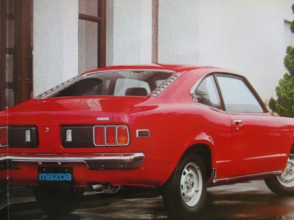Mazda 818 Limousine +Coupé +Variabel Oktober 1976