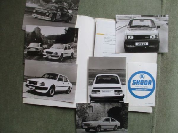 Skoda Pressemappe September 1983