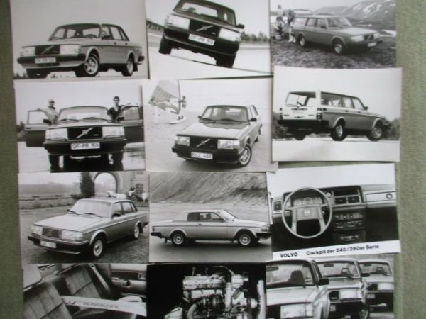 Volvo Pressemappe Modelljahr 1981