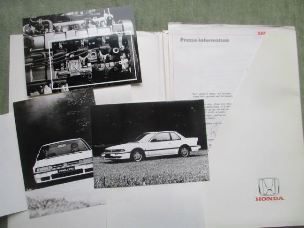 Honda Presseordner Jazz +Civic +Prelude +Prelude 2.0i-16V