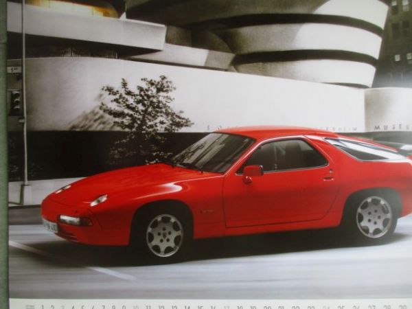 Porsche Kalender 1989 56x59cm Format