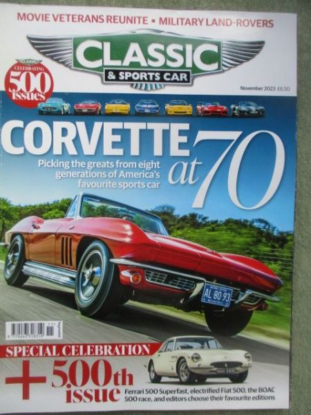 Classic & Sports Car November 2023