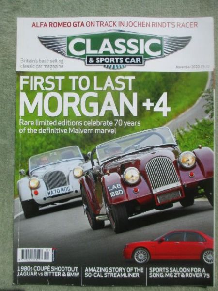 Classic & Sports Car Novemer 2020
