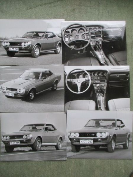 Toyota Celica Serie + Corona 2000 Januar 1976 +Fotos