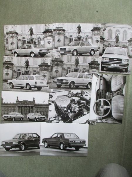 Toyota Carina Pressemappe Dezember 1979 (A4) +Fotos