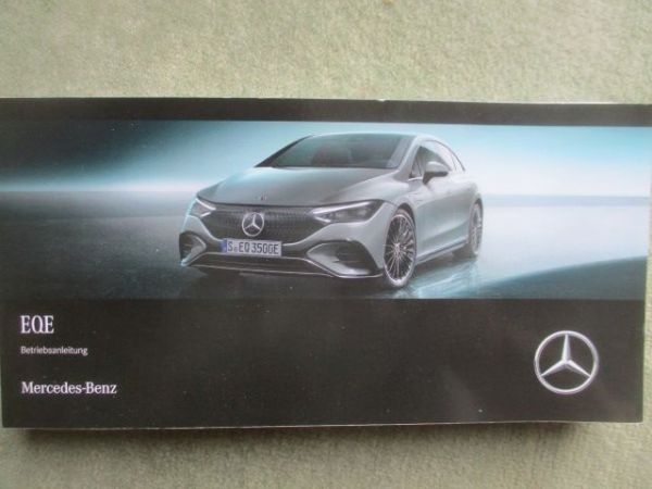 Mercedes Benz EQE BR295 Betriebsanleitung 2022