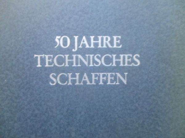 Phänomen-Werke Gustav Hiller Fünfzig Jahre technisches Schaffen 1888-1938