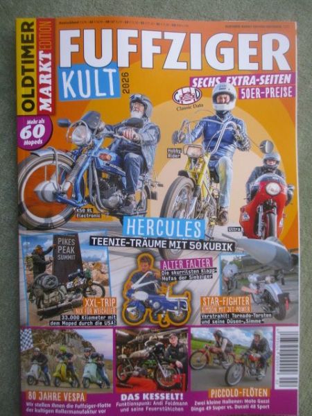 Oldtimer Markt Edition Fuffziger Kult 2026