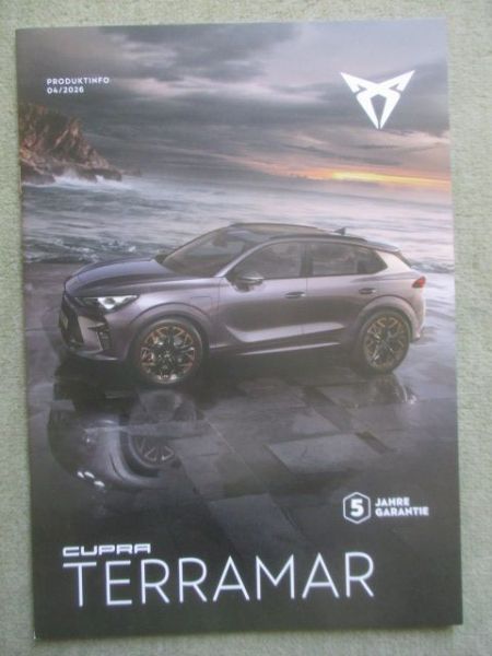 Cupra Terramar Produktinfo April 2026