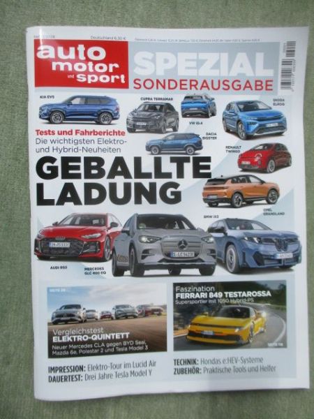 auto motor & sport Spezial 1/2026 Geballte Ladung