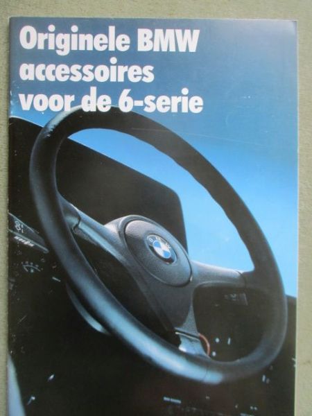BMW 6-serie E24 Original accessoires 1/1988