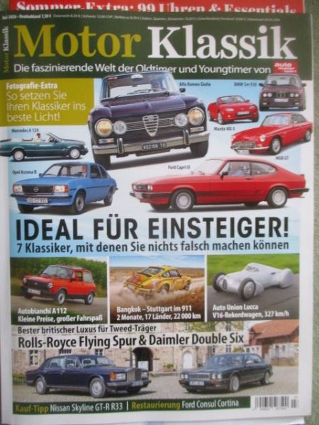 Motor Klassik Juli 2026