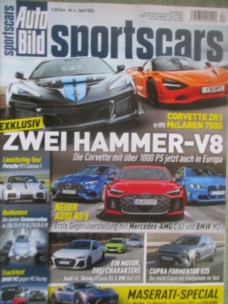 Auto Bild sportscars 4/2026