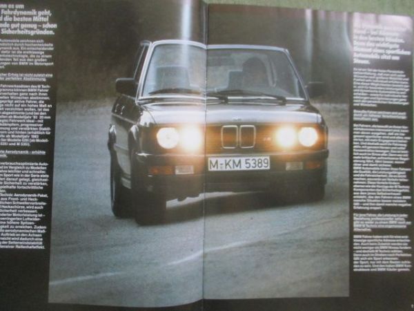 BMW M Technic Prospekt 1985