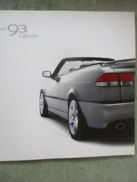 Saab 9-3 Cabriolet Juni 2001