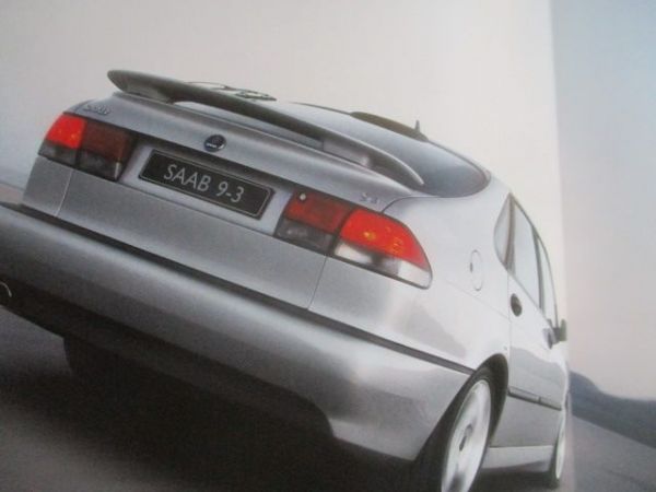 Saab 9-3 Prospekt Juni 2000
