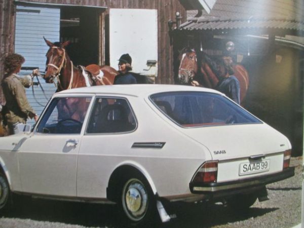 Saab 99 L Combi Coupé 1975 Prospekt