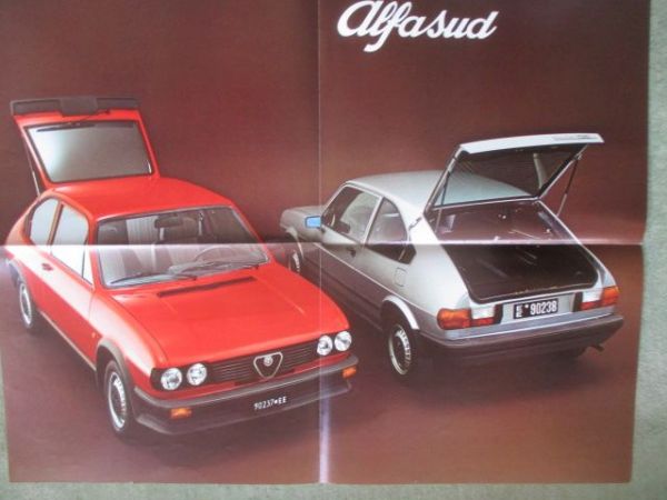 Alfa Romeo Alfasud mit Heckklappe 1.3 1.5 13.ti 1.5ti Prospekt
