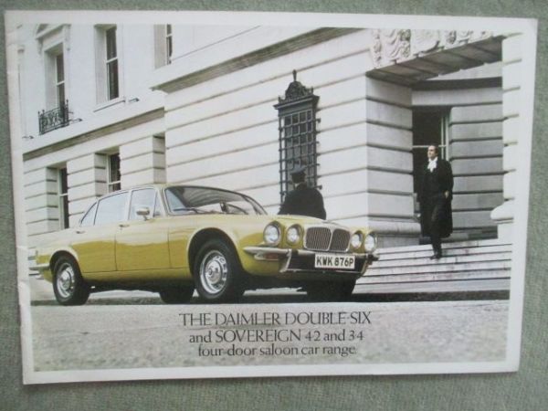 Jaguar Daimler Double Six and Sovereign 4.2 and 3.4