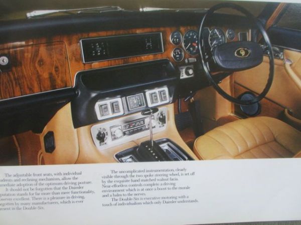 Jaguar Daimler Double Six and Sovereign 4.2 and 3.4