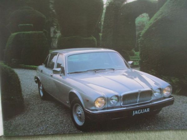 Jaguar XJ 3.4 4.2 Serie III Prospekt April 1983 Deutsch