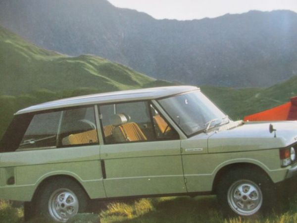 Range Rover Classic Series I November 1975