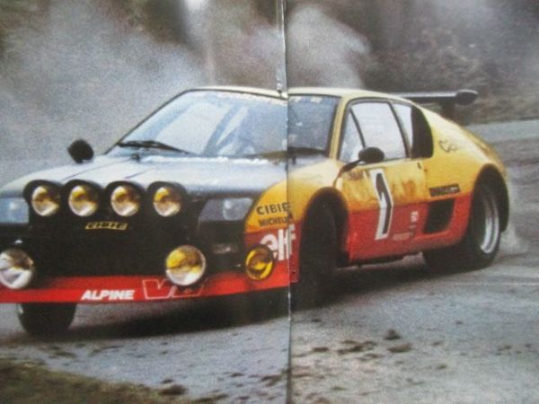 Alpine A310 Renault Prospekt Deutsch