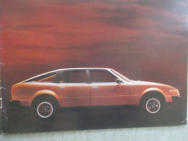 Rover 3500 Prospekt Juni 1977 Deutsch