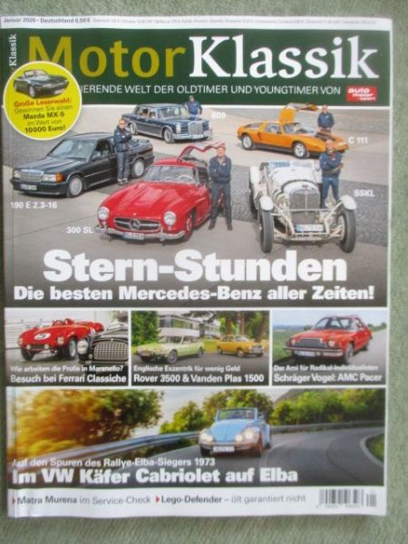 Motor Klassik Januar 2026