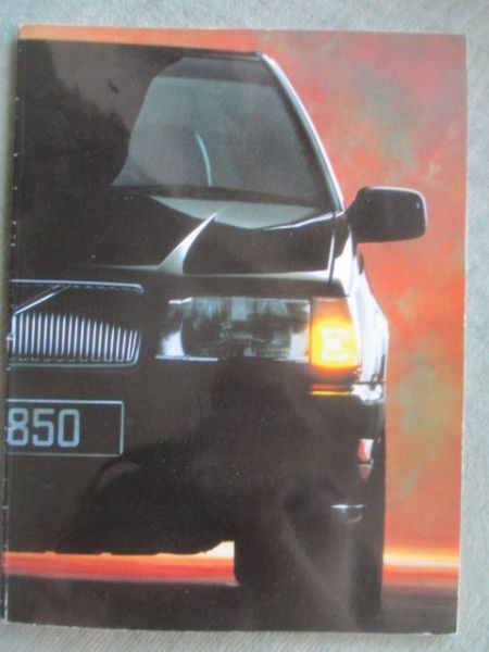 Volvo 850 GLT Großformat Katalog 1991