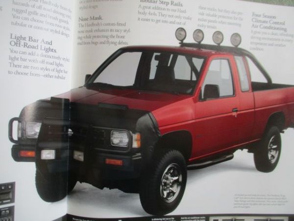 Nissan Hardbody 1990 Broschüre USA
